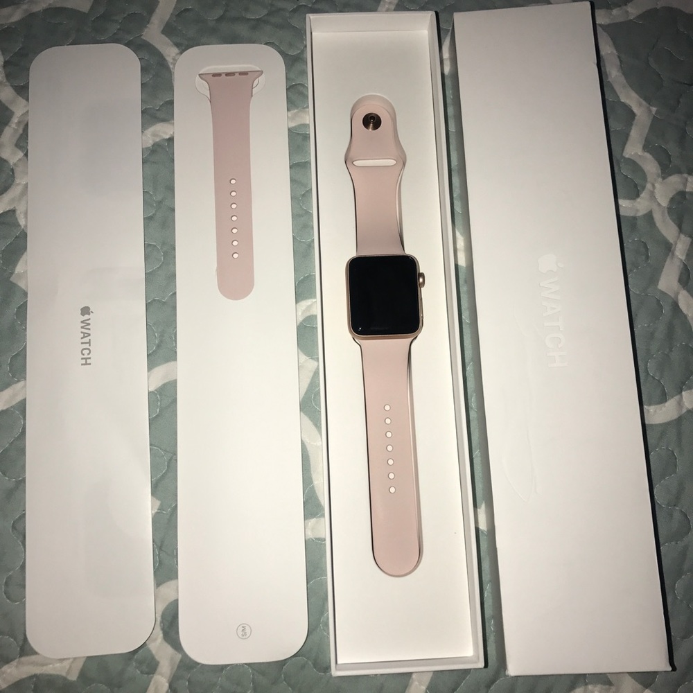 New Pink Apple Watch series 3